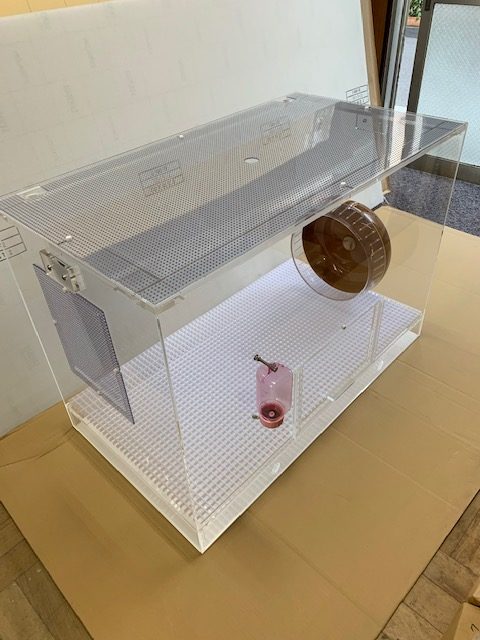 小動物用アクリルゲージ450mm - 小動物用品